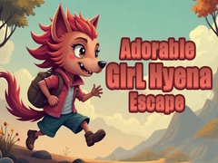 Spēle Adorable Girl Hyena Escape 