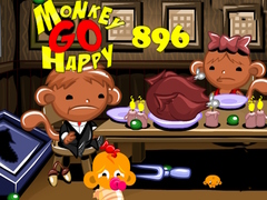 Spēle Monkey Go Happy Stage 896