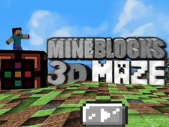 Spēle MineBlocks 3D Maze