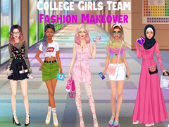 Spēle College Girls Team Fashion Makeover