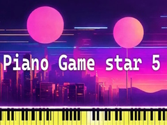 Spēle Piano Game star 5