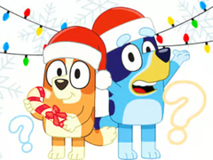 Spēle Kids Quiz: Bluey Christmas Quiz