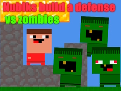 Spēle Nubiks build a defense vs zombies