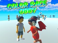 Spēle Color Race Obby