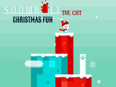 Spēle Snowball The Cat Christmas Fun