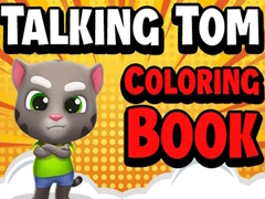 Spēle Talking Tom Coloring Books