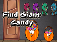 Spēle Find Giant Candy