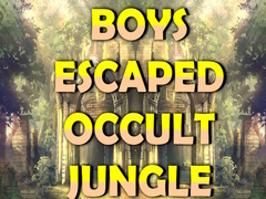 Spēle Boys Escaped Occult Jungle