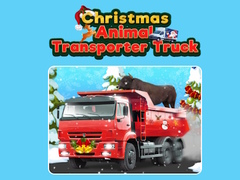 Spēle Christmas Animal Transporter Truck