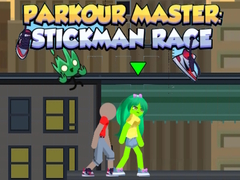 Spēle Parkour Master: Stickman Race 