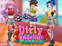 Spēle Girly Fashion Tattoo