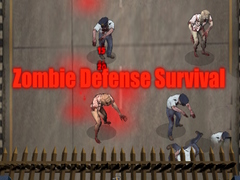 Spēle Zombie Defense Survival