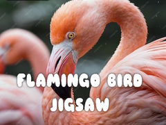 Spēle Flamingo Bird Jigsaw