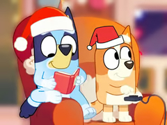 Spēle Jigsaw Puzzle: Bluey Christmas Party