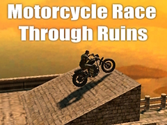 Spēle Motorcycle Race Through Ruins