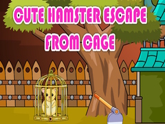 Spēle Cute Hamster Escape from Cage