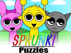 Spēle Sprunki Puzzles