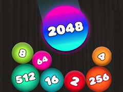 Spēle 2048 Puzzle: Connect the Balls