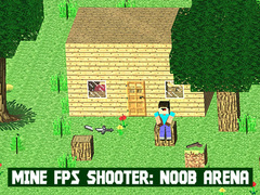 Spēle Mine FPS Shooter: Noob Arena