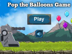 Spēle Pop The Balloons Game