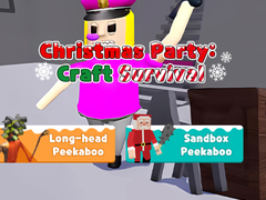 Spēle Christmas Party: Craft Survival