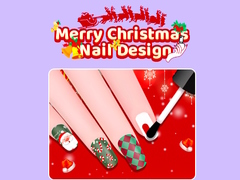 Spēle Merry Christmas Nail Design