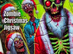 Spēle Zombie Christmas Jigsaw