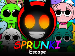 Spēle Sprunki 3D Escape