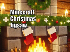 Spēle Minecraft Christmas Jigsaw