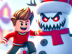 Spēle Jigsaw Puzzle: Roblox Snowball Battle