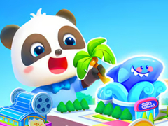 Spēle Jigsaw Puzzle: Baby Panda's Dream Town