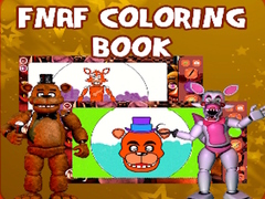 Spēle FNAF Coloring Book