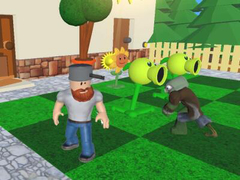 Spēle Plants vs Zombies 3D