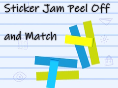 Spēle Sticker Jam Peel Off and Match