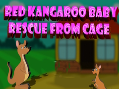 Spēle Red Kangaroo Baby Rescue from Cage