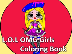 Spēle L.O.L OMG Girls Coloring Book