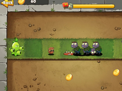 Spēle Mutant Plants Vs Zombie