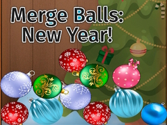 Spēle Merge Balls: New Year!