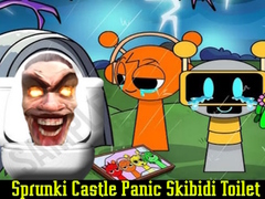 Spēle Sprunki Castle Panic Skibidi Toilet