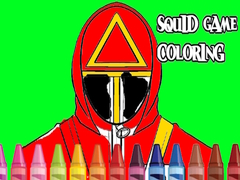 Spēle Squid Game Coloring 