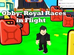 Spēle Obby: Royal Races in Flight