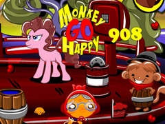 Spēle Monkey Go Happy Stage 908