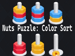 Spēle Nuts Puzzle: Color Sort