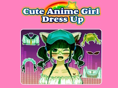 Spēle Cute Anime Girl Dress Up