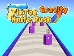 Spēle Tiktok Gravity Knife Rush