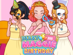 Spēle Diary Maggie: Birthday