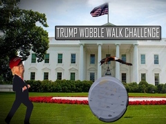 Spēle Trump Wobble Walk Challenge