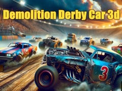 Spēle Demolition Derby Car 3d