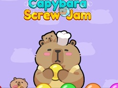 Spēle Capybara Screw Jam