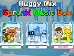 Spēle Huggy Mix Sprunki Music Box